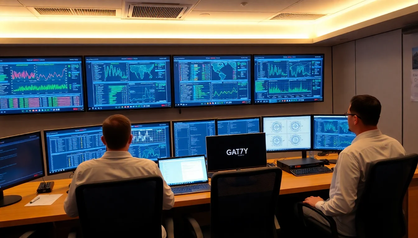 24/7 모니터링 센터